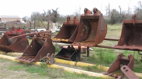 used excavator buckets for sale